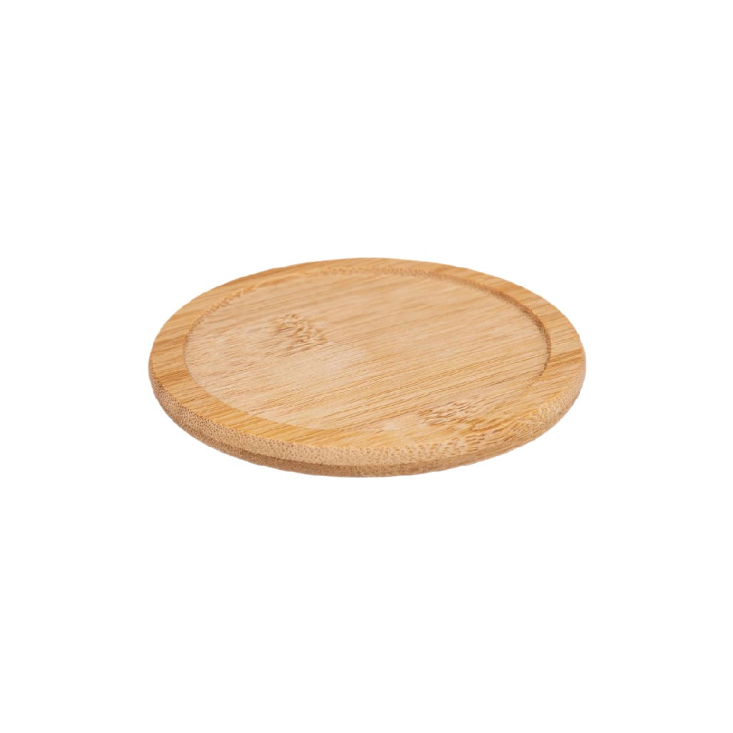 Round Bamboo Coaster - Eco-Friendly Drink Rest Pad